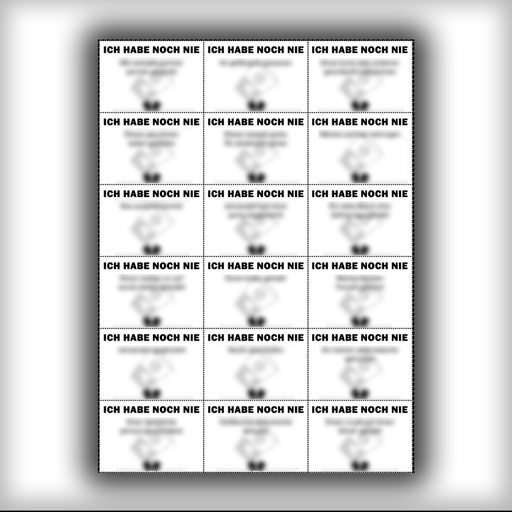 Set Mit 3 Spielen (Zum Drucken)