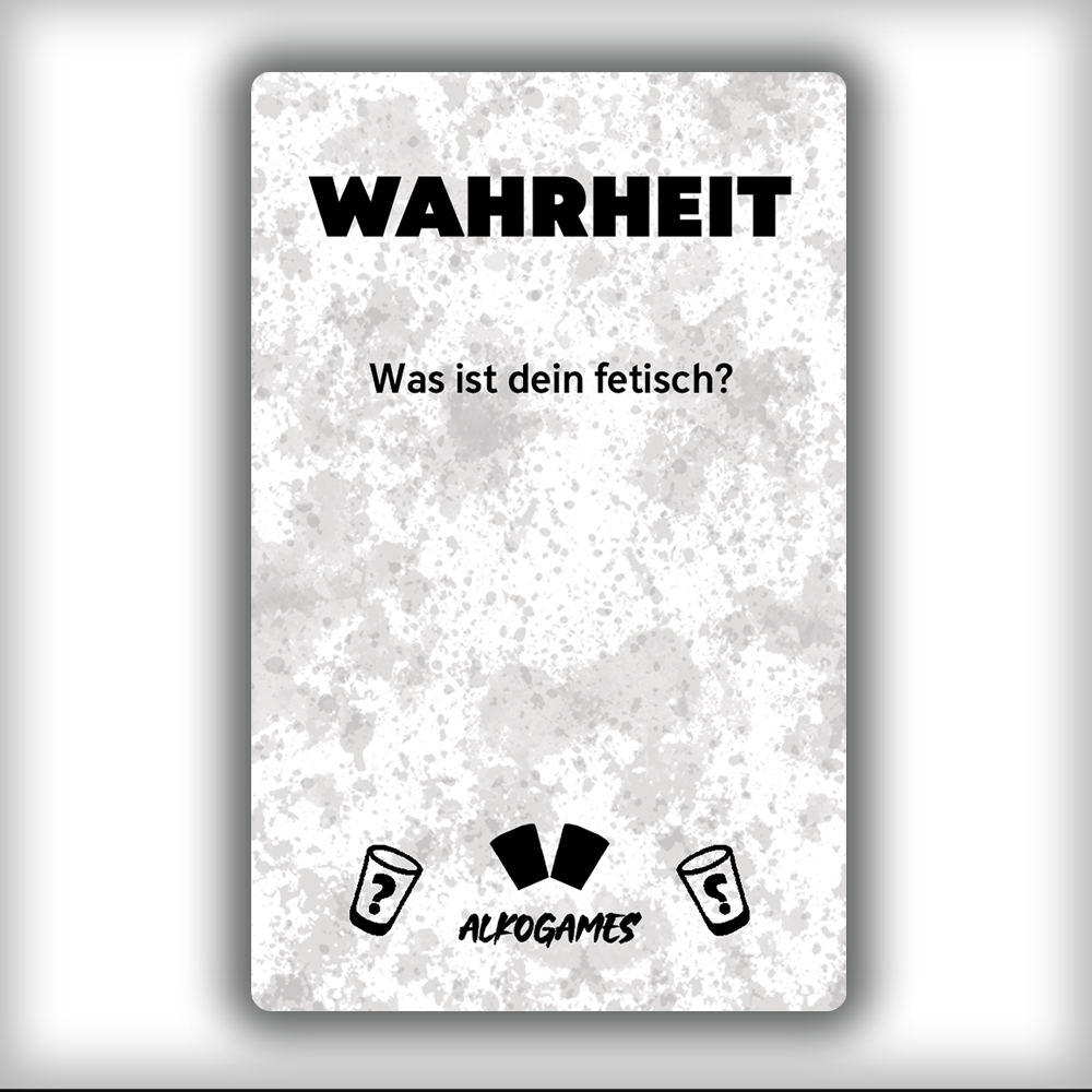 Set "Trink Etwas Wenn" + "Wahrheit Oder Pflicht"