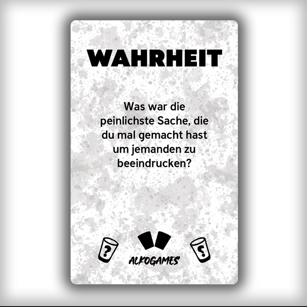 Set "Trink Etwas Wenn" + "Wahrheit Oder Pflicht"