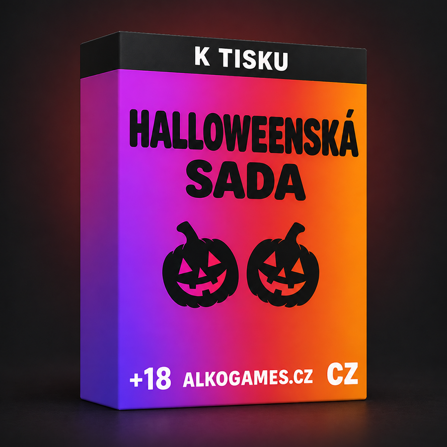 Halloweenská Sada 2026 (K Tisku)