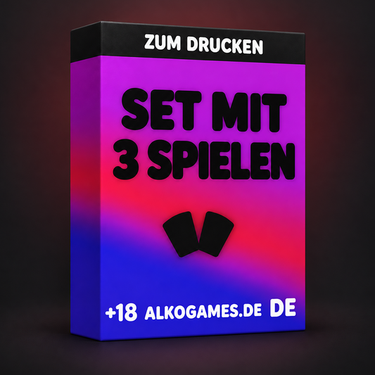 Set Mit 3 Spielen (Zum Drucken)