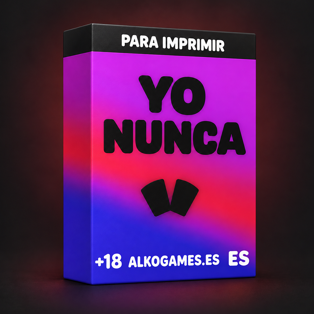 Juego "Yo Nunca" (Para Imprimir)