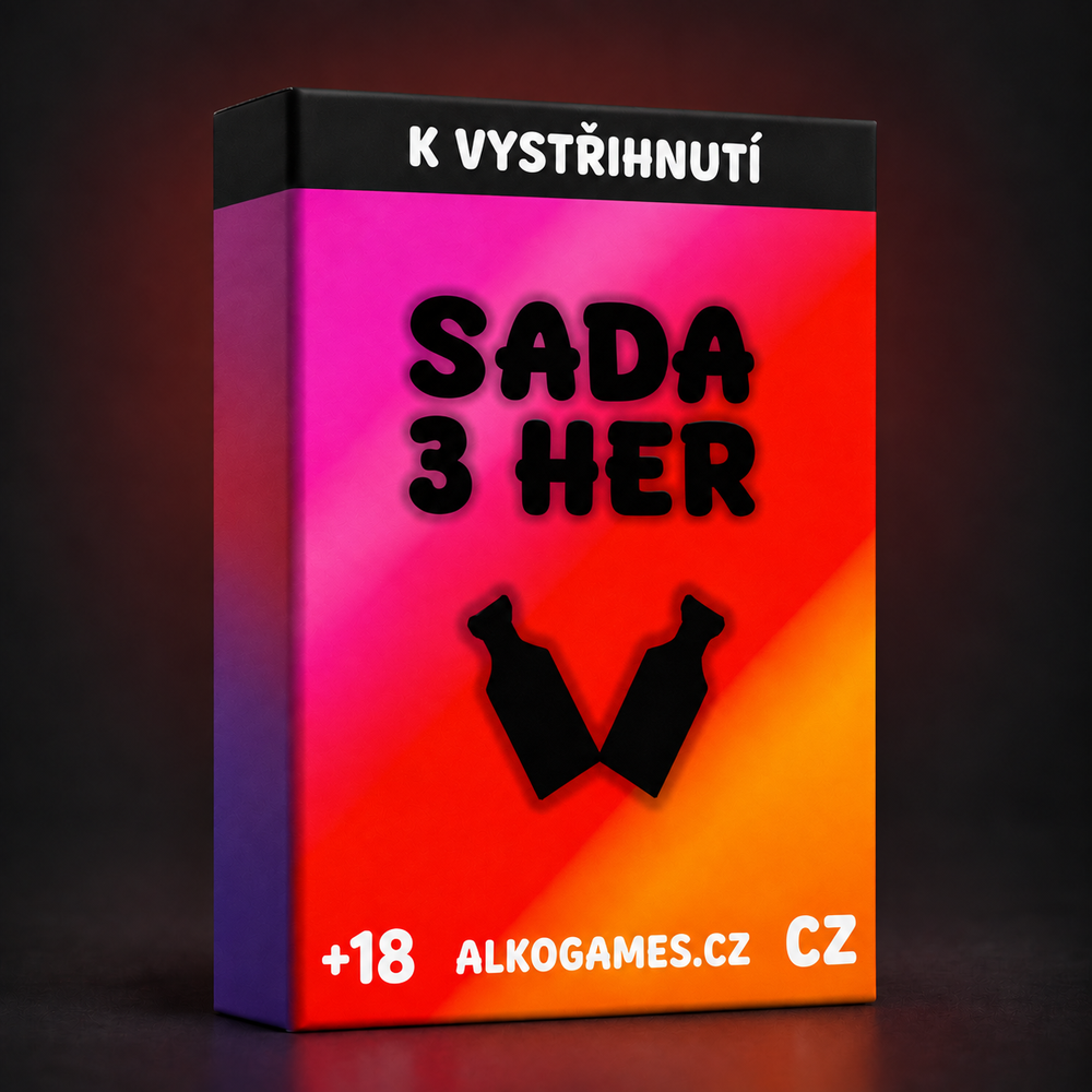Sada 3 Her (K Vystřihnutí)