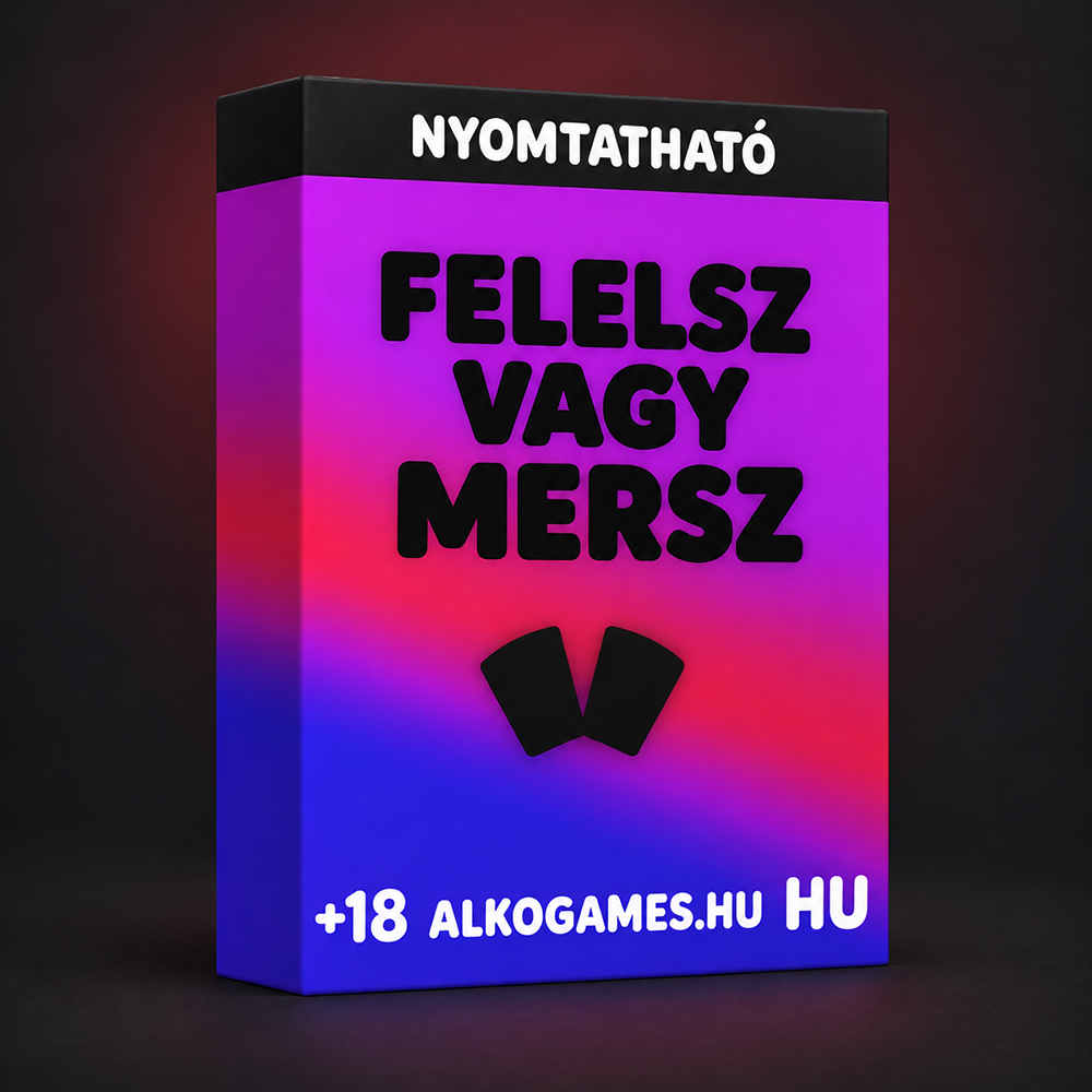 Játék "Felelsz Vagy Mersz" (Nyomtatható)