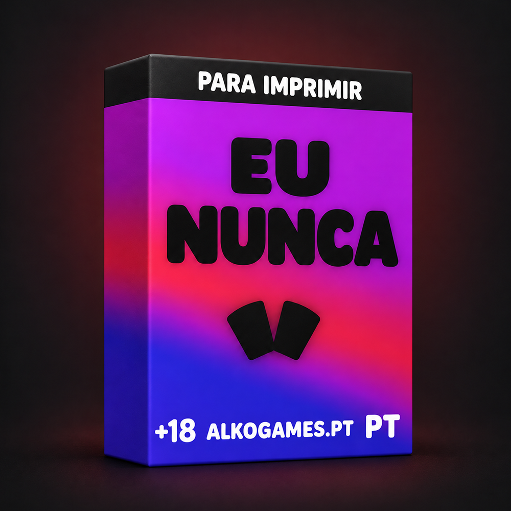 Jogo "Eu Nunca" (Para Imprimir)