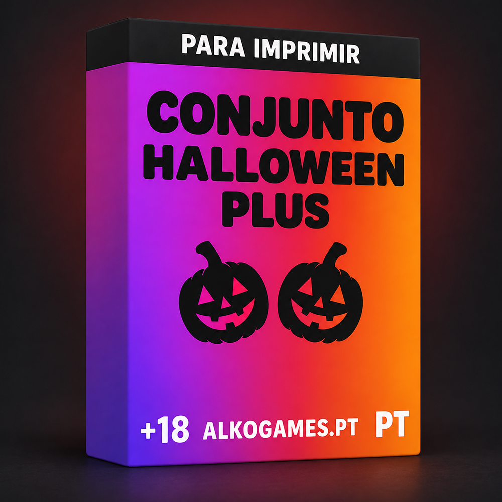 Conjunto Halloween 2026 Plus (Para Imprimir)