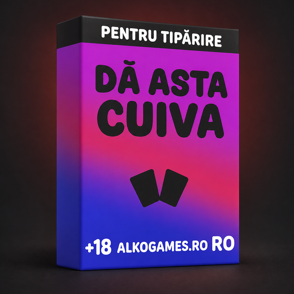Joc "Dă Asta Cuiva" (Pentru Tipărire)