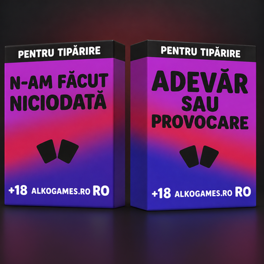 Set "Adevăr Sau Provocare" + "N-am Făcut Niciodată" (Pentru Tipărire)