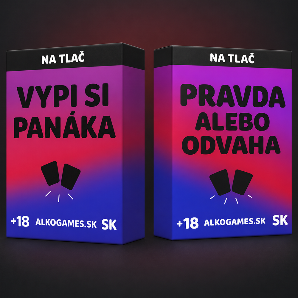 Set "Pravda Alebo Odvaha "Vypi Si Panáka" (Na Tlač)