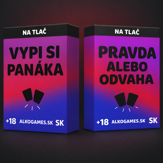 Set "Pravda Alebo Odvaha "Vypi Si Panáka" (Na Tlač)