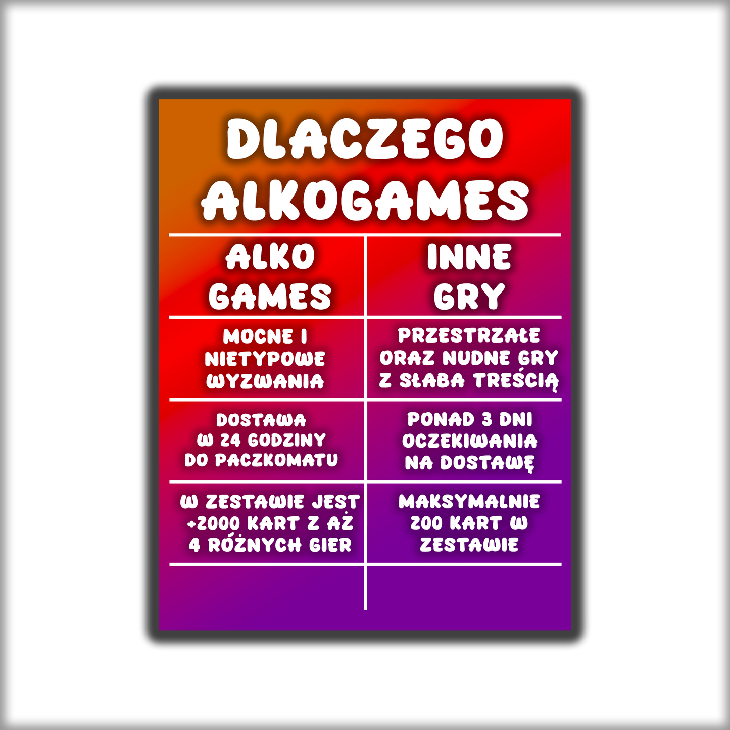 Zestaw Imprezowy (Do Wycięcia)