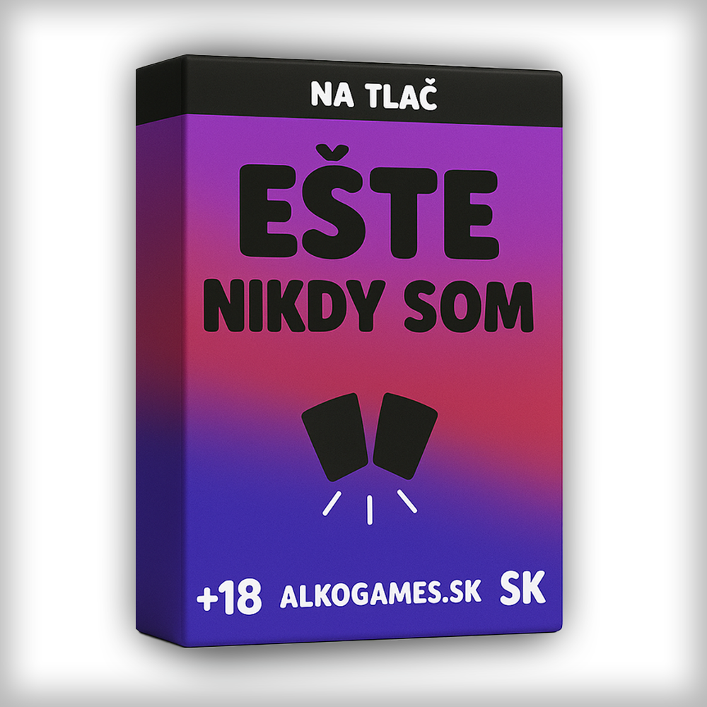 Hra "Ešte Nikdy Som" (Na Tlač)