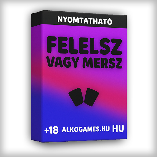 Játék "Felelsz Vagy Mersz" (Nyomtatható)