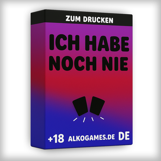 Spiel "Ich Habe Noch Nie" (Zum Drucken)
