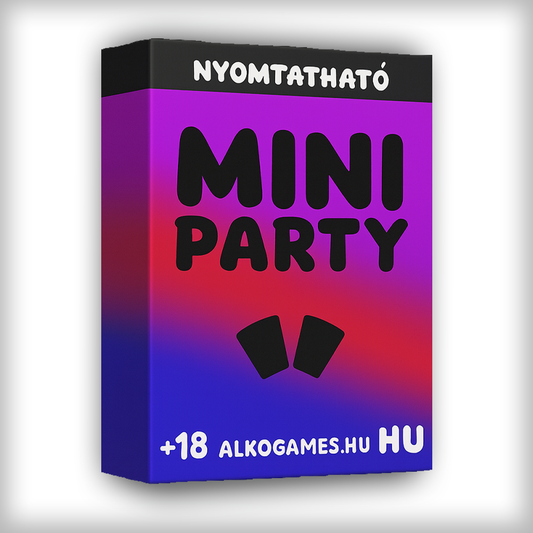 Mini Party Szett (Nyomtatható)