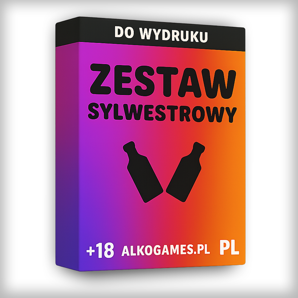 Zestaw Sylwestrowy 2025 (Do Wydruku)